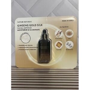 Nature Republic Ginseng Gold Silk Facial Ampoule (3.38 fl. oz. / 100 mL)- SEALED